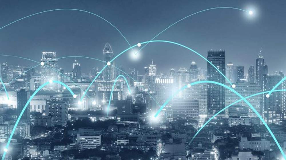 Cityscape with Connections