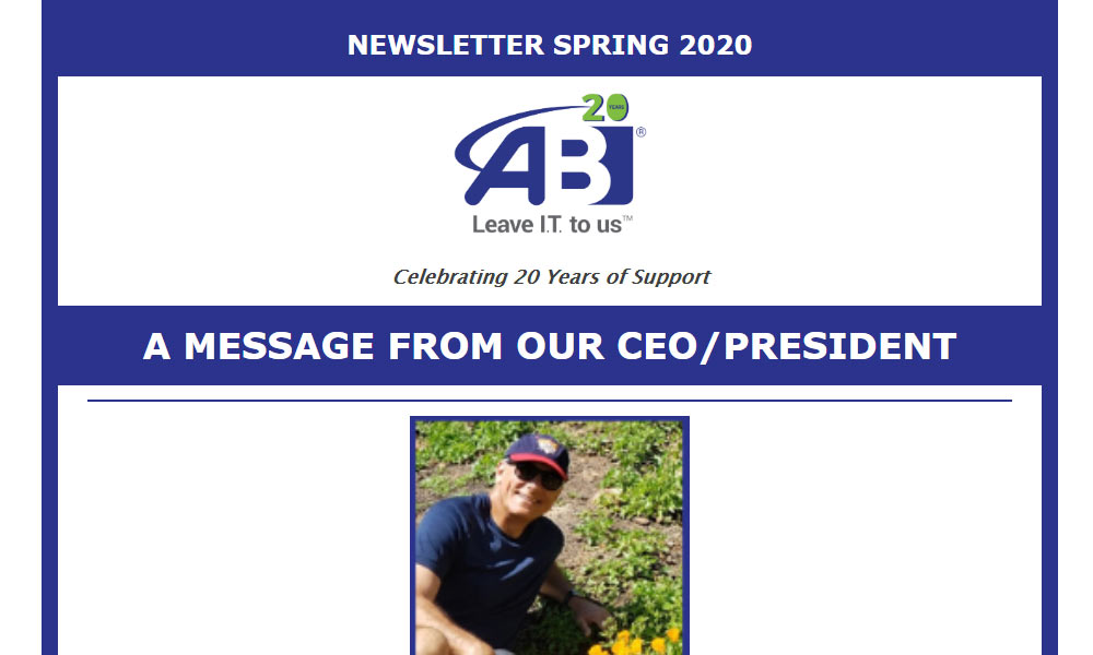 A Message from Our CEO